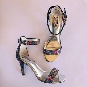 Sparkly Rainbow Stiletto Heels
